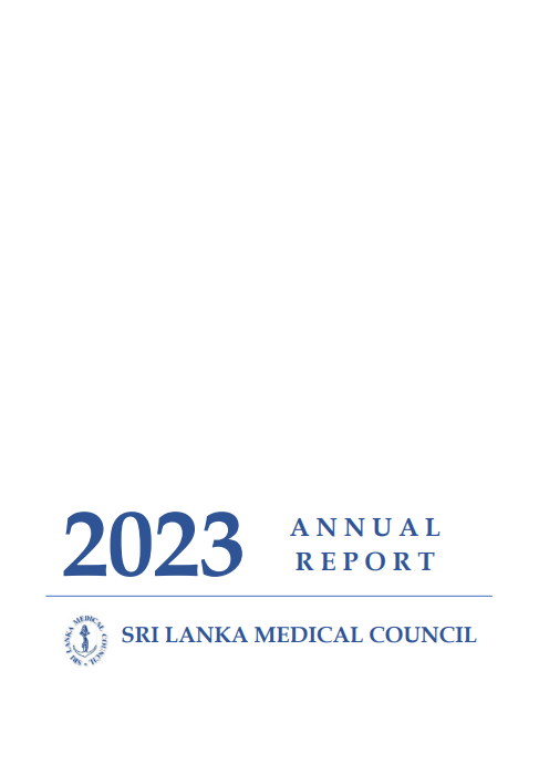 SLMC Annual Report 2023 cover